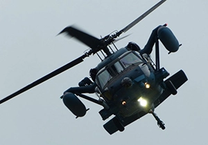 救難展示を行うUH-60J