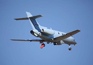 航過飛行中のU-125A