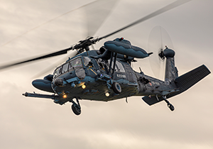 救難展示を行うUH-60J